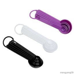 Measuring Tools Tool Measuring Spoon For Baking Coffee Tea Plastic Baking Tool 5pcs/Set R230704