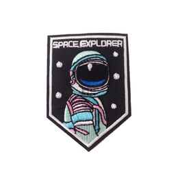 Patch Clothes Stickers Garment Apparel Accessories For SPACE EXPLORER Badge Iron On Patches Embroidered Applique Sewing3064