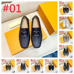 Designer Dress Shoes Mens Women Loafers Classic Slip-on Luxurys Vintage Moccasin Metal button Real Leather Brand Oxfords Casual Shoes size 38-46