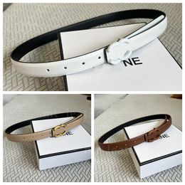 Belt for woman designer belts womens fashion Girdle 2.5cm width 6 colors White Brown Black Blue Red Beige Size 95-115cm Colors clasp women waistband with dress jeans