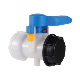Watering Equipments DN40/50/80 Butterfly Valve 1000L IBC Tank Container Adapter Garden Agriculture Irrigation Water Supply Faucet Controller