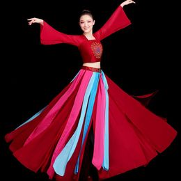 Classical Dance Costumes Women's Chinese-Style Elegant Antiquity Dance Costume Modern Costume Set262a