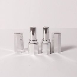 High Quality Empty Lipstick Tube with Silver Edge Homemade DIY Lip Tubes with Diameter 121mm Fast Shipping F2908 Csmci