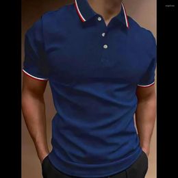 Men's Polos Polo Shirt Cutting And Printing Fine Clothing Stitching Summer Fashion Short Sleeve Casual Plus Size T-shirt Top