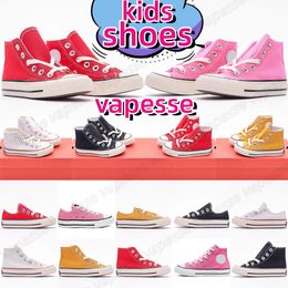 kids shoes casual 1970s red black white pink yellow blue children Youth toddlers baby eur 28-35