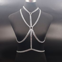 Navel Bell Button Rings design Punk luxury chunky chain Bikini Exclusive Heavy Custom Summer Style Body Chain BY0014 230703