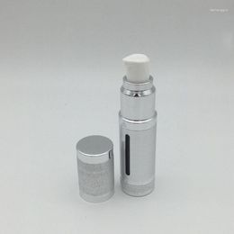 Storage Bottles 30ML Silver/Gold Vacuum With Window Emulsion Cosmetic Container Pump Lotion Empty Skin Care Airless Bottle