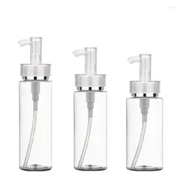 Storage Bottles 20pcs Transparent PET Plastic Bottle Emulsion Shampoo Dispenser Cosmetic Rerillable 120ml 160ml 200ml Lotion Pump