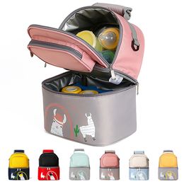 Bottle Warmers Sterilisers Insulation Bag Milk Storage Maternity Cooler Double Layer Fresh Keeping Baby Food Backpack Feeding For Mother 230703