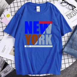 Men's T Shirts Never Give Up York City Street Hip Hop Tshirt Male Sport Cotton Tee Large Size Tops Casual Brand Shirt Men