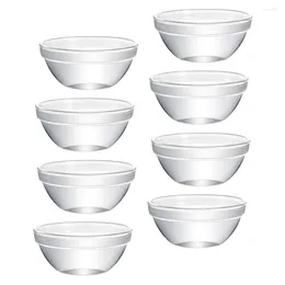 Dinnerware Sets Bozai Cake Bowl Household Glass Kitchen Gadgets Serving Jelly Utensils Mousse Pudding Round Container Lid