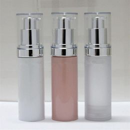 30ml Vacuum Bottle lotion Essence Bottle airless bottle plastic jar with pressed pump fast shipping F20171098 Tbqsr