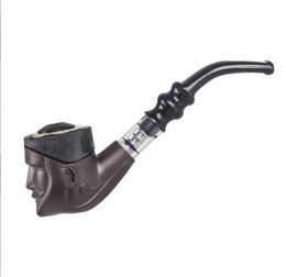 Smoking Pipes Dual purpose pipe Philtre old-fashioned men's dry tobacco pipe dry tobacco bag pot