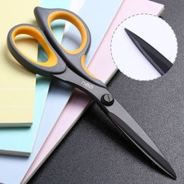 Office Scissors Anti Stick Anti Rust Scissors Office Art Envelope Utility Knife For Packages Box Cutters Cutting Paper Craft Cardboard Etc 230703