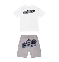 23 Limited Edition TrapStar t Shirt Short Sleeve Shorts Shooter Suit London Street Fashion Cotton Comfort Couple S-3XL fashion all-match