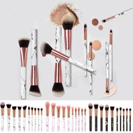 Makeup Brushes 10pcs Set Tool Cosmetic Powder Eye Shadow Foundation Blush Blending Beauty Kit For Party