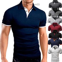 Men's Polos Mens Polo Shirt Tennis Shirt Dot Graphic Plus Size Print Short Sleeve Daily Tops Basic Streetwear Golf Shirt Collar Business 220708 Z230706