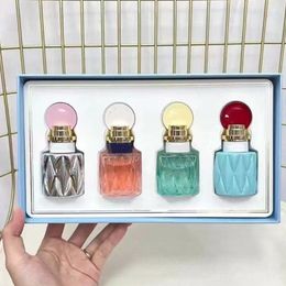 High quality brand perfume 4 types unisex perfume set 20Ml eau de toilette long lasting scent perfume body perfume women perfume gift