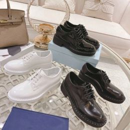 2023 new white platform gym Casual shoes women Travel leather lace-up Trainers sneaker 100% cowhide Letters Thick bottom woman designer shoe lady sneakers size