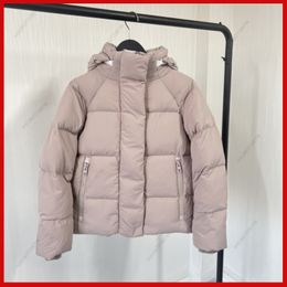 high quality Womens Designer White badge Down Jacket Autumn And Winter Puffer Coat Outerwear Causal Warm Thickened Parkas designers womans Goose coats XS-XL
