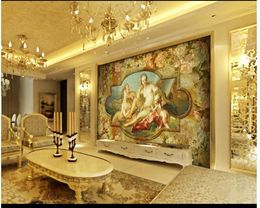 Wallpapers Custom Large 3D Murals Angel Love European For Television Sofa Bedroom Background Wall Wallcoverings Papel De Parede