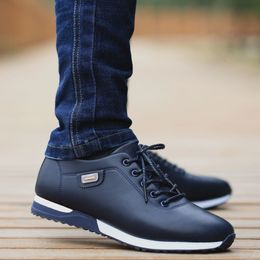Dress Shoes Men s PU Leather Business Casual for Man Outdoor Breathable Sneakers Male Fashion Loafers Walking Footwear Tenis Feminino 230703
