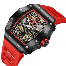 Wristwatches ONOLA Top Brand Men New Men Fashion Business Luxury Brand Waterproof Sports es Leisure Mechan Automat 0703