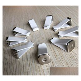 Other Home Garden White/Black Square Head Car Vent Clips Air Freshener Outlet Per Conditioner Clip Decor Drop Delivery Dhjvy