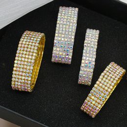 Top Quality Color Bracelet Simple Rhinestone Brace Lace Bracelet Korean Style Sweet Bracelet Ornament Factory Direct Supply