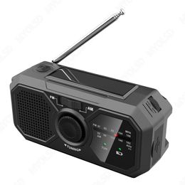 Radio Solar Emergency Radio Fm Portable Rechargrable Am Radios with Hand Crank Dynamo Charging Led Flashlight Sos Alarm Fm Receiver