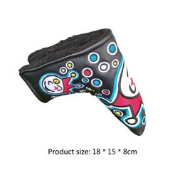Other Golf Products PU Golf Putter Headcover Sticker Buckle Golf Club Head Covers Durable Universal Anti-Collision Pressure Sporting Accessories 230703 552
