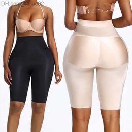 Waist Tummy Shaper High waist seamless body shaper abdomen butt lifting buttocks control panties invisible pad padded hip enhancing underwear 210305 Z230706