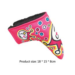 Other Golf Products PU Golf Putter Headcover Sticker Buckle Golf Club Head Covers Durable Universal Anti-Collision Pressure Sporting Accessories 230703 119