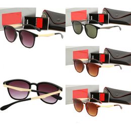Classic Ban Designer Sunglasses for Men Fashion Brand Metal Border Cat Eye UV400 Sunglasses Outdoor Beach Polarized Goggles with Box for Women