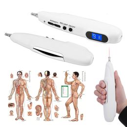 Other Massage Items Body Massager Acupuncture Pen Electronic Laser Meridian Energy Therapy Pain Relief Tool Dropshiping 230703