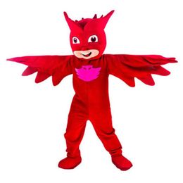 Factory direct fire red bird Halloween Fancy Dress Cartoon Adult Animal Mascot Costume 3409