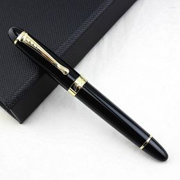 Luxury Roller Ball Pen Jinhao 450 Black With Golden Broad Nib Medium