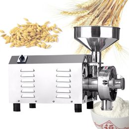 3KW High-Power Sesame Grinder Commercial Peanut Butter Grinder Cereals Soy Milk Wet And Dry Grinding Machine