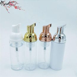 30ml/50/80ml Plastic Foamer Bottle Pump Facial Cleanser Clear White liquid Soap Dispenser Foam bottle F3321 Cpddb