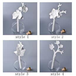 Number Flower Diffuser Home Decoration Fragrance Diffuser Ceramic Flower