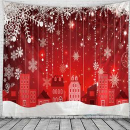 Tapestries Christmas decoration tapestry Christmas bedroom dormitory decoration tapestry Christmas background decoration tapestry