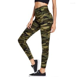 Women's Leggings Women Cropped Pants Camouflage Spring Breathable Casual Slim Pencil Thin Trousers Skinny Fashion