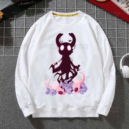 Men's Hoodies Hollow Knight Game Spring Autumn Male Casual Crew Team Sweatshirts Men's Sweatshirt Tops