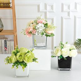 Vases Flower Vase For Table Decoration Living Room Small Terrarium Plants Ornaments Bonsai Water Hydroponics Wedding