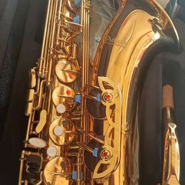 New arrival AS-700 tenor saxophone professional performance type double rib reinforced lacquered gold brass jazz instrument with accessories