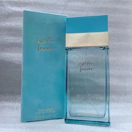 Luxury Charming Perfume Fragrance for Woman Light blue forever homme 100ml Eau De Parfum EDP Natural Spray Designer Strong Fragrances Lady Longer Lasting Wholesale