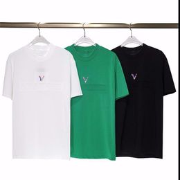 24SS Men's T-Shirts Short Sleeves casual fashion brand pure cotton men women Designers T-shirt Tees Polos us size