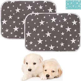 Trackers Washable Dog Puppy Training Pee Pads Reusable Large Super Absorbency Diaper Rabbit Wee Whelping Mat for Indoor Outdoor Travel