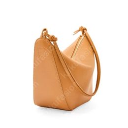 Hammock Hobo Womens Designer Shoulder Bag Cowhide Genuine Leather Crossbody Bags Zipper Luxury Handbag Soft Cross Body Bags Purse