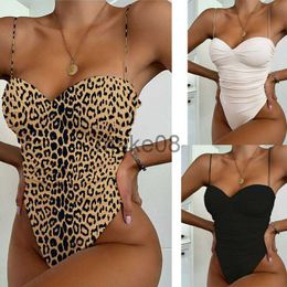 Women's Swimwear Women Swimming One Piece Swimsuit Swimwear Solid Beach Monokini Bikini Push Up Thong Holiday Brazilian Triangle Bathing Suit J230704